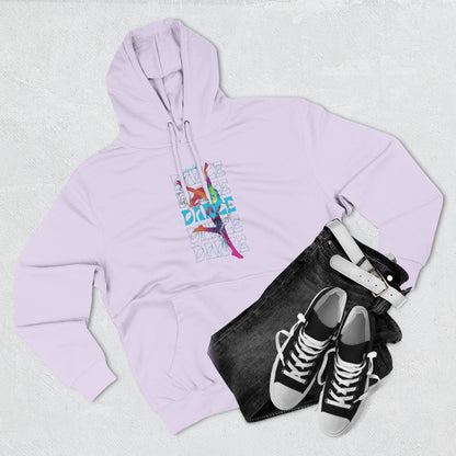 “Dance Dance Dance” Graphic Pullover, Motivational Dancer Gift, Dance Moms Inspired Apparel, Cozy Unisex Hoodie