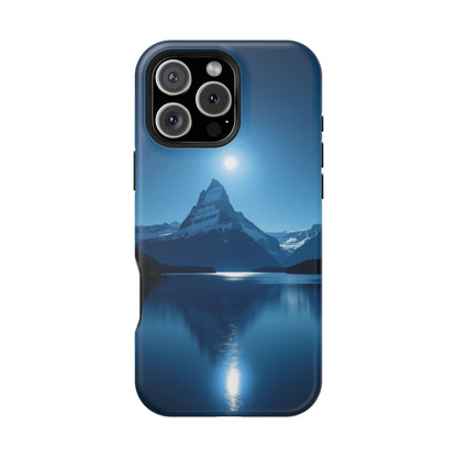 Mountain Lake Phone Case - Scenic Nature Design for iPhone 14-17 | Aesthetic Outdoor Gift