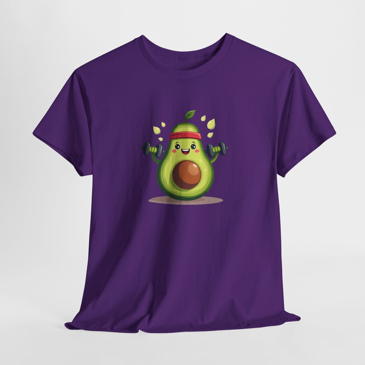 Funny Avocado Workout T-Shirt – “Swolecado” Gym Tee for Fitness Fans & Health Nuts