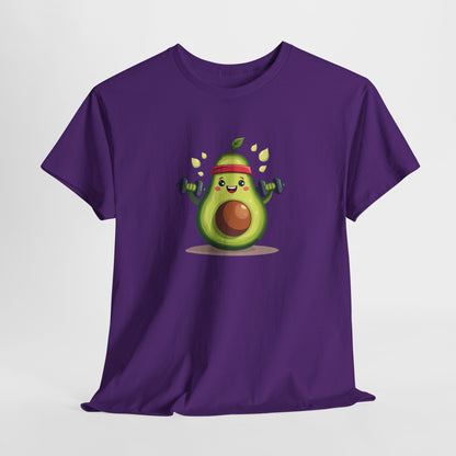 Funny Avocado Workout T-Shirt – “Swolecado” Gym Tee for Fitness Fans & Health Nuts