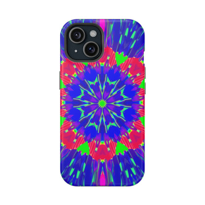 Neon Phone Case - Trippy iPhone Case, Rave Gift Idea, Aesthetic Y2K Accessory
