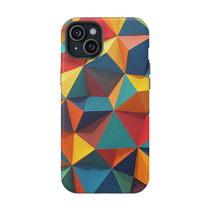 Prism Burst Phone Case for iPhone | Abstract Geometric Slim Protective Cover