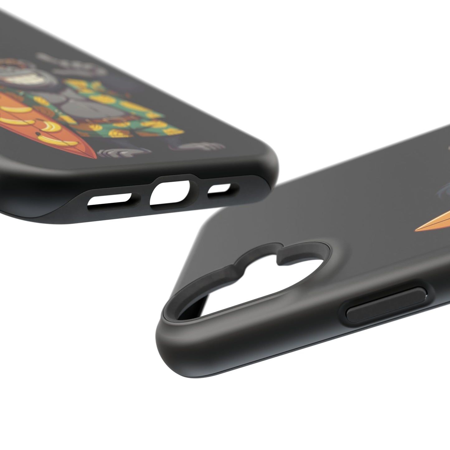 Banana Vibes Surf Gorilla Phone Case – Tropical Chill Meets Jungle Fun