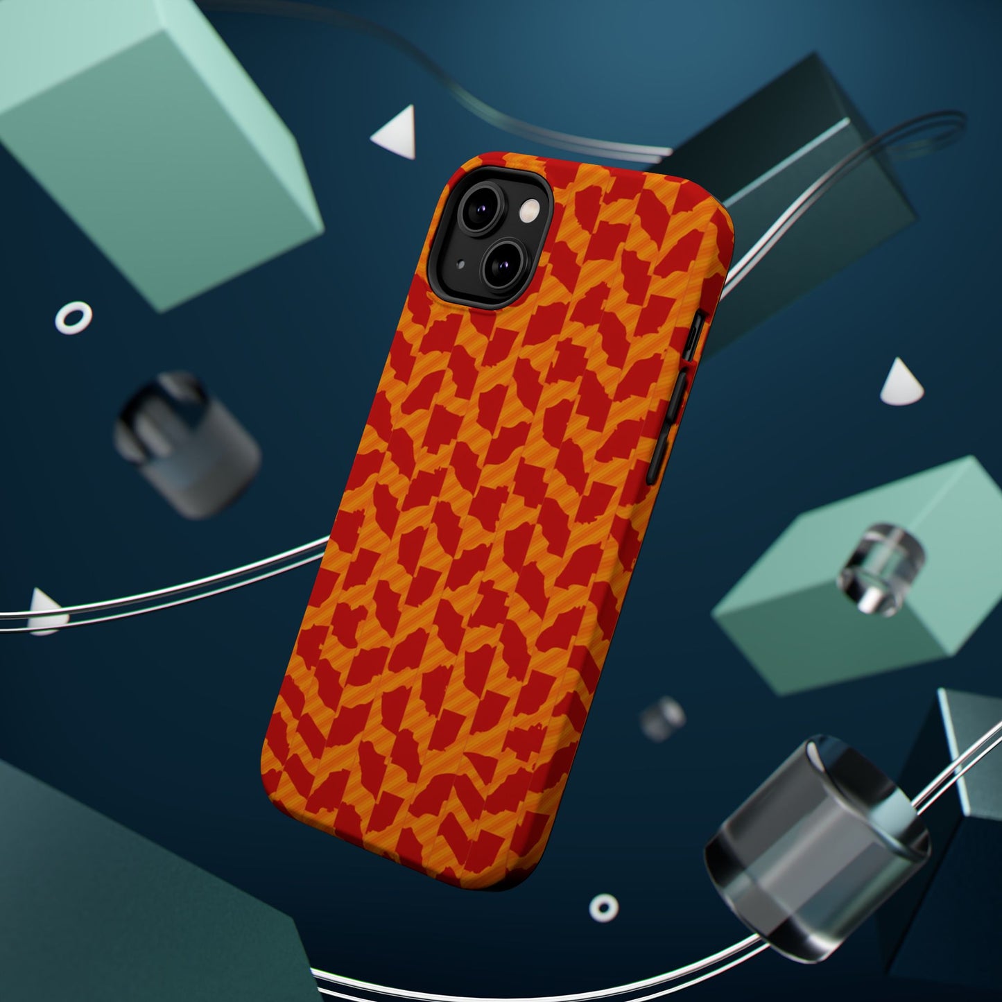 Vibrant Mosaic Phone Case – Abstract Art Design