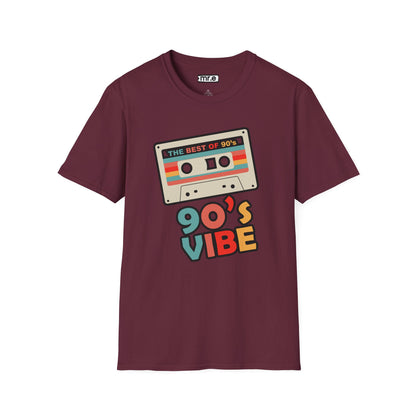 90’s Vibe T-Shirt – Cool Retro Cassette Design for 90s Fans
