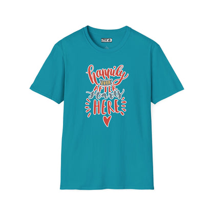 "Happily Ever After Starts Here" Inspirational & Wholesome T-Shirt – Cute Motivational Graphic Tee for Dreamers, Romantics & New Beginnings