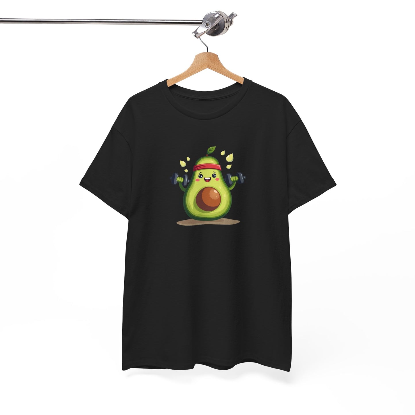 Funny Avocado Workout T-Shirt – “Swolecado” Gym Tee for Fitness Fans & Health Nuts