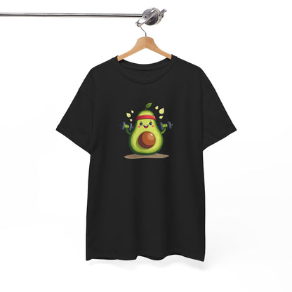Funny Avocado Workout T-Shirt – “Swolecado” Gym Tee for Fitness Fans & Health Nuts