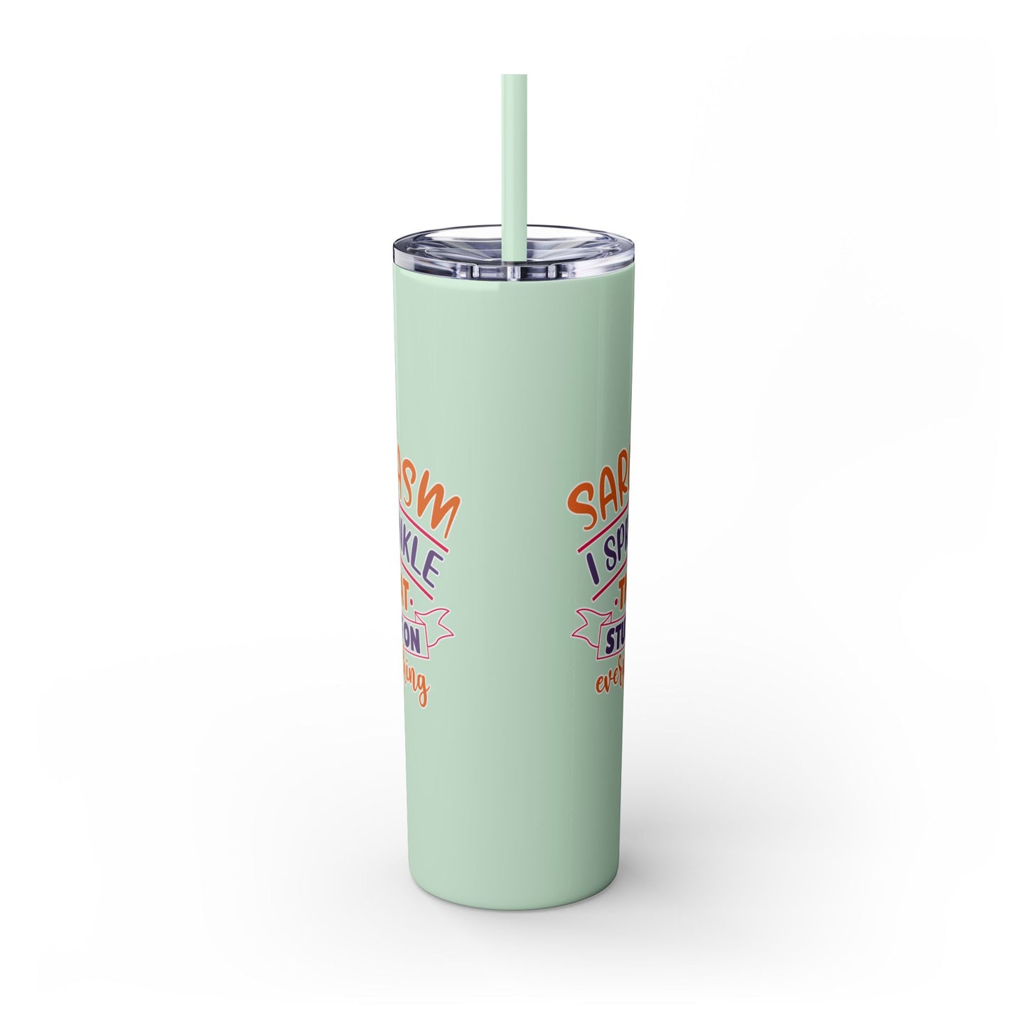 20oz Skinny Tumbler - 'Sarcasm: I Sprinkle That Stuff on Everything' Insulated Drinkware