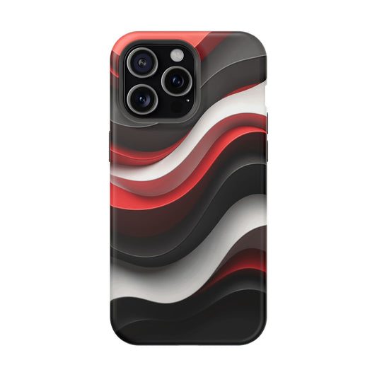 Statement Wave Phone Case - Aesthetic iPhone Case, Edgy Gift Idea, Trendy Summer Accessory