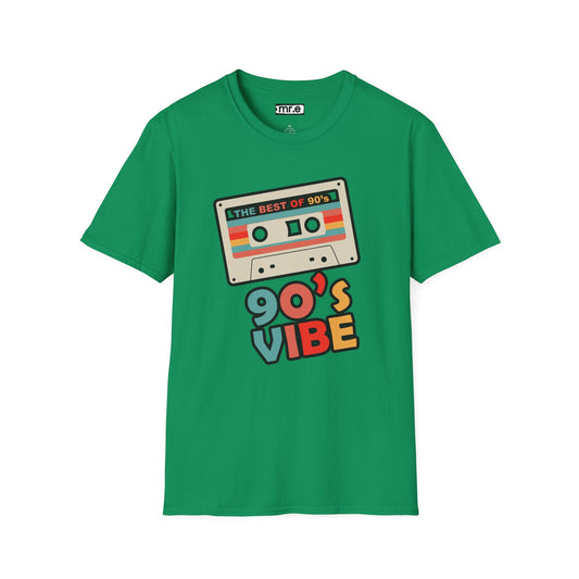90’s Vibe T-Shirt – Cool Retro Cassette Design for 90s Fans