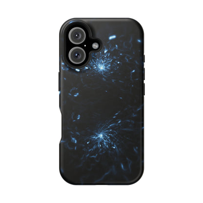 Galaxy Phone Case - Aesthetic iPhone Case | Blue Abstract Energy Design | Gifts for Him/Her | Sci-Fi Tech Vibes