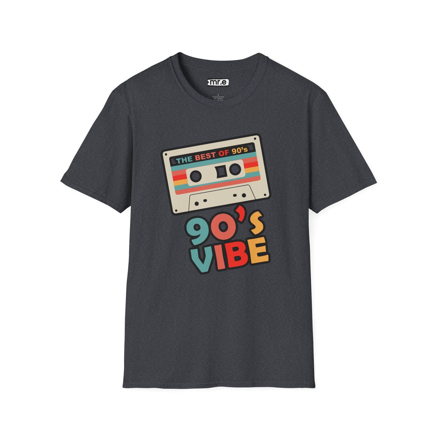 90’s Vibe T-Shirt – Cool Retro Cassette Design for 90s Fans