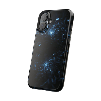 Galaxy Phone Case - Aesthetic iPhone Case | Blue Abstract Energy Design | Gifts for Him/Her | Sci-Fi Tech Vibes