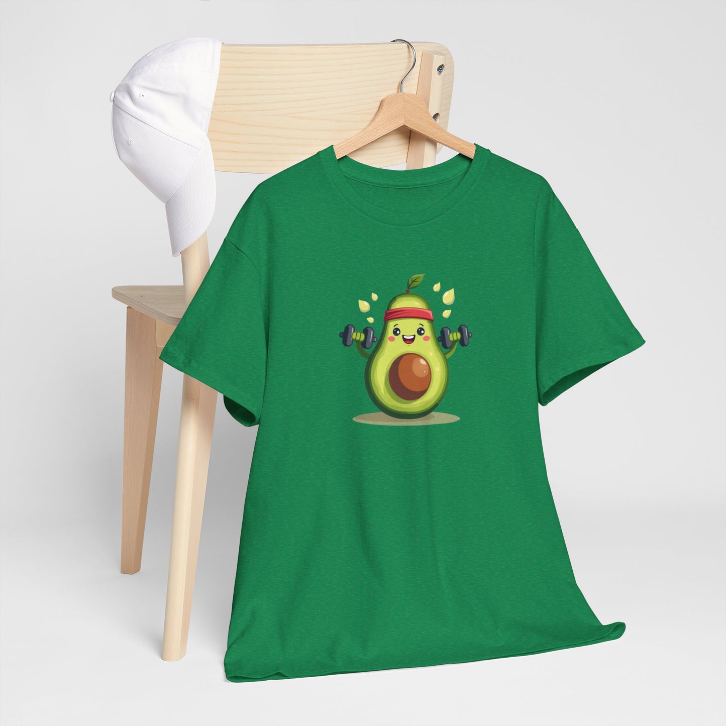 Funny Avocado Workout T-Shirt – “Swolecado” Gym Tee for Fitness Fans & Health Nuts