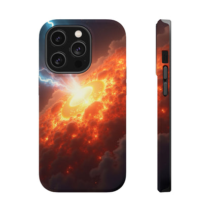 Supernova Phone Case - Fiery Galaxy iPhone Cover - Astronomy Gift for Him/Her