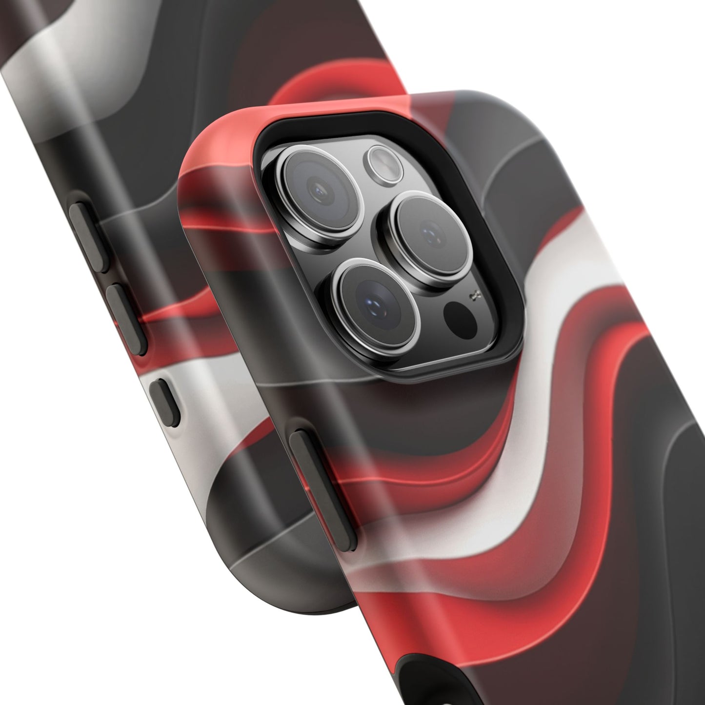 Statement Wave Phone Case - Aesthetic iPhone Case, Edgy Gift Idea, Trendy Summer Accessory