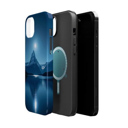 Mountain Lake Phone Case - Scenic Nature Design for iPhone 14-17 | Aesthetic Outdoor Gift