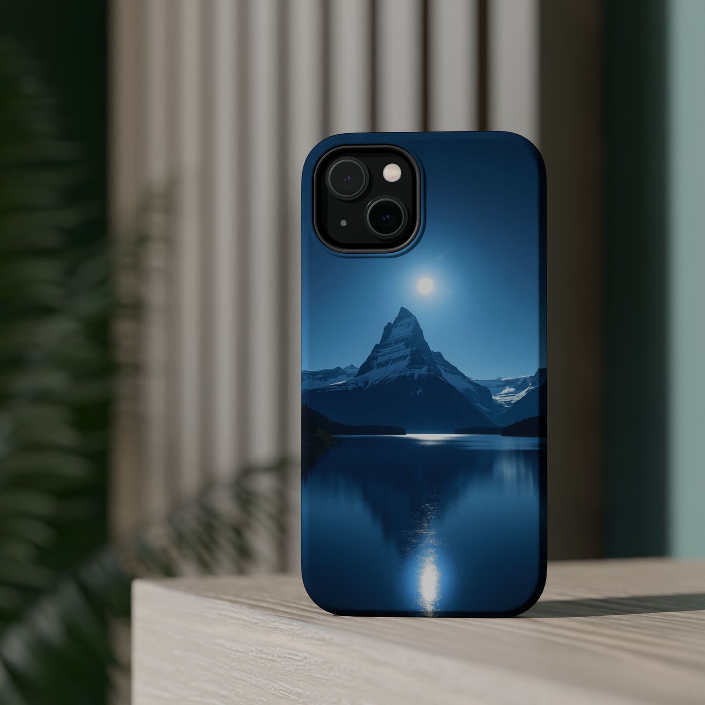 Mountain Lake Phone Case - Scenic Nature Design for iPhone 14-17 | Aesthetic Outdoor Gift