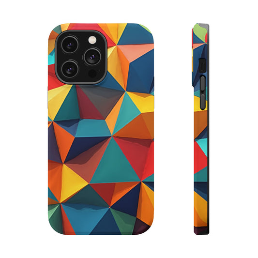 Prism Burst Phone Case for iPhone | Abstract Geometric Slim Protective Cover