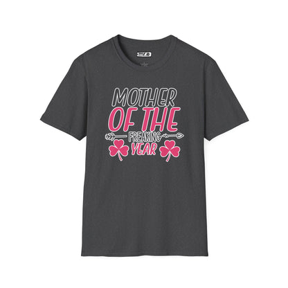"Mother of the Year" Funny & Stylish Mom T-Shirt – Cute Sassy Motherhood Gift Tee for Real-Life Superheroes