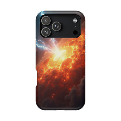 Supernova Phone Case - Fiery Galaxy iPhone Cover - Astronomy Gift for Him/Her