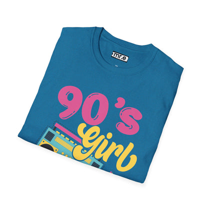 "90’s Girl" T-Shirt – Retro Throwback Tee | Nostalgic 90s Vibe Graphic Shirt for Girls & Women | Vintage Pop Culture Fashion Tee