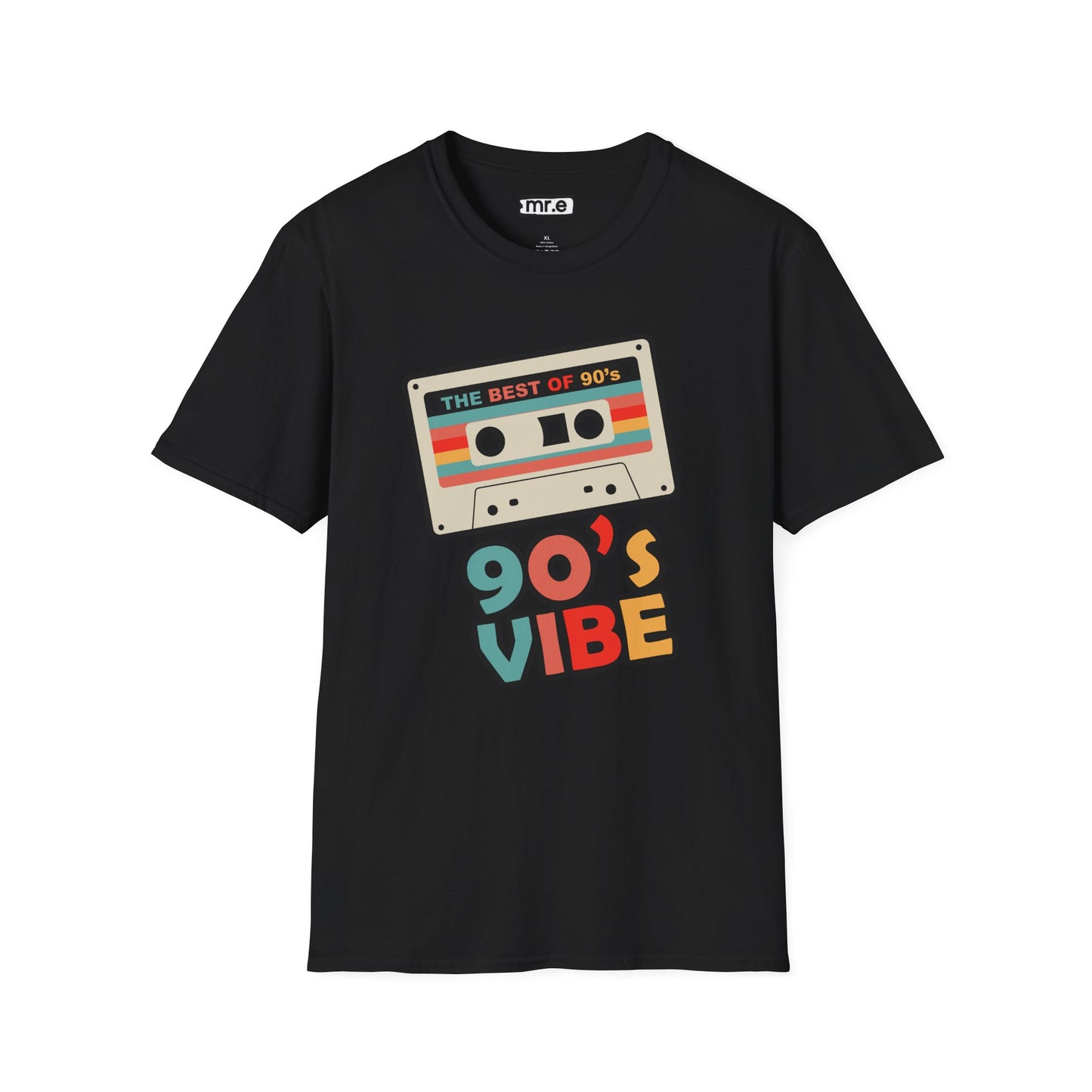 90’s Vibe T-Shirt – Cool Retro Cassette Design for 90s Fans
