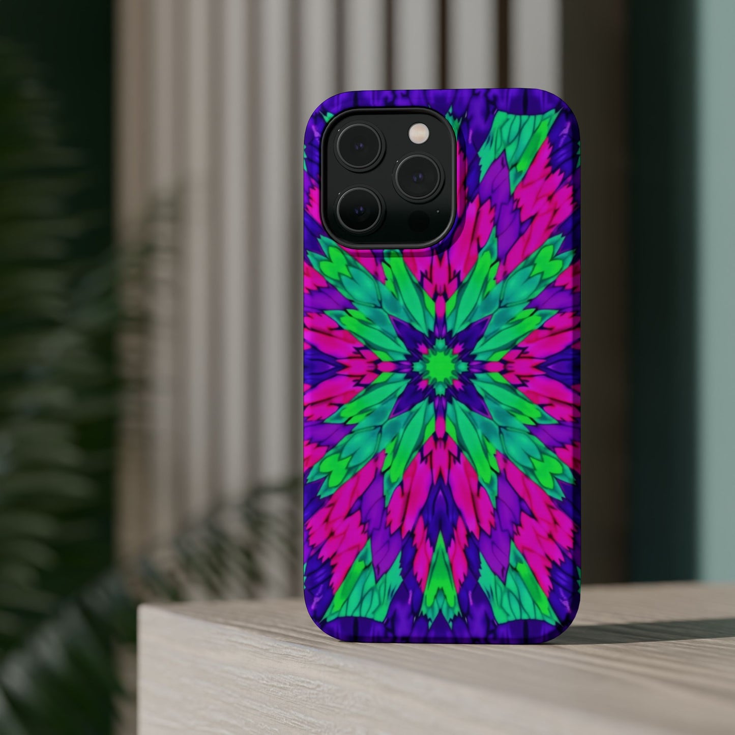 Psychedelic Mandala Phone Case - Trippy Art Gift | Colorful Flower Cases for iPhone Lovers