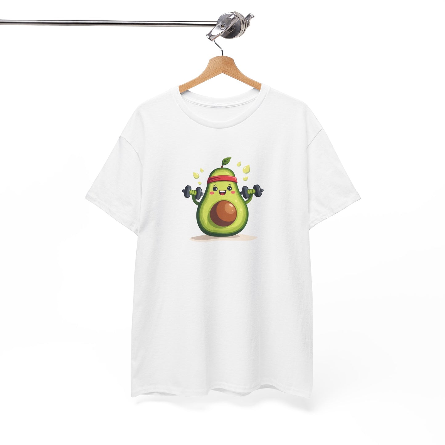 Funny Avocado Workout T-Shirt – “Swolecado” Gym Tee for Fitness Fans & Health Nuts