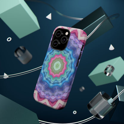Abstract Phone Case - Psychedelic iPhone Case, Colorful Gift Idea, Unique Pattern Design