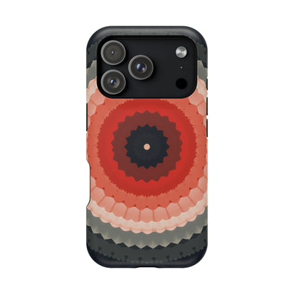 Abstract Phone Case - Geometric iPhone Case, Modern Art Gift Idea, Unique Pattern Design