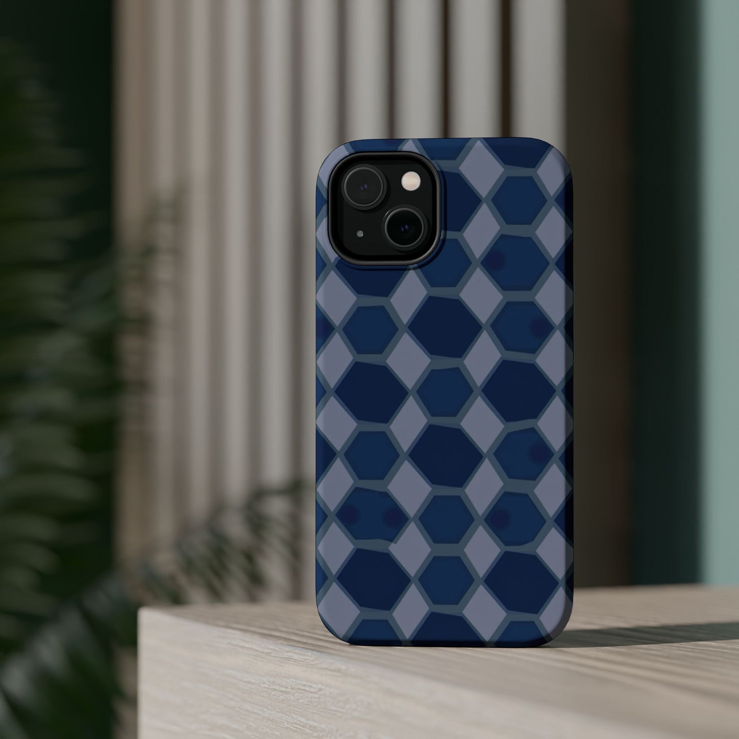 Hexagonal Elegance Phone Case – Stylish Geometric Phone Cover for iPhone & Samsung | Premium Polycarbonate Design with Sleek Minimalist Look | Anti-Slip & Shockproof Protection