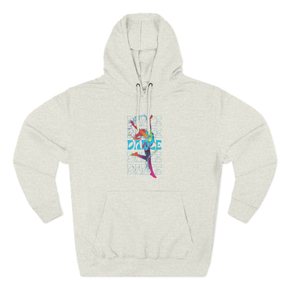 “Dance Dance Dance” Graphic Pullover, Motivational Dancer Gift, Dance Moms Inspired Apparel, Cozy Unisex Hoodie