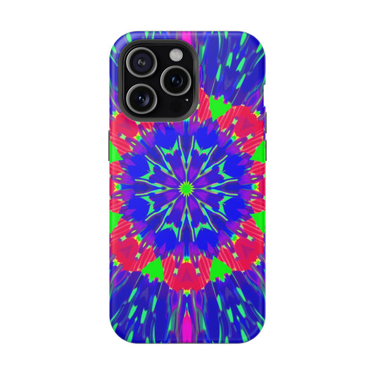 Neon Phone Case - Trippy iPhone Case, Rave Gift Idea, Aesthetic Y2K Accessory