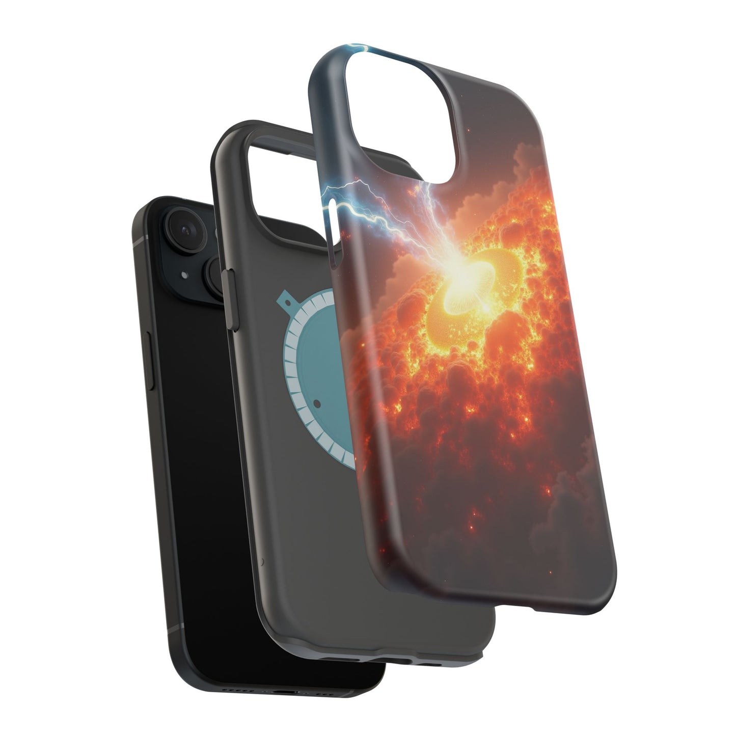 Supernova Phone Case - Fiery Galaxy iPhone Cover - Astronomy Gift for Him/Her