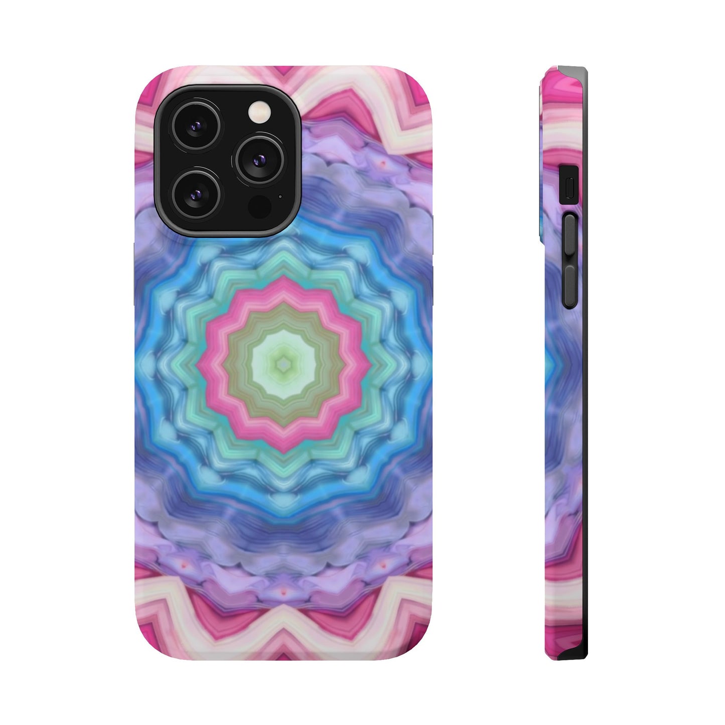 Abstract Phone Case - Psychedelic iPhone Case, Colorful Gift Idea, Unique Pattern Design