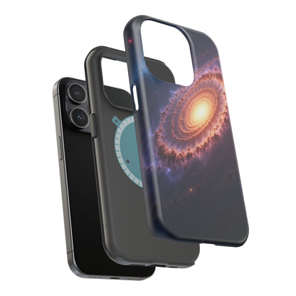 Cosmic Spiral iPhone Case - Galaxy Space Design - Astronomy Lover Gift Idea