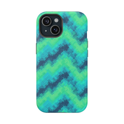 8-Bit Wave Phone Case for iPhone | Retro Pixel Art Slim Protective Cover