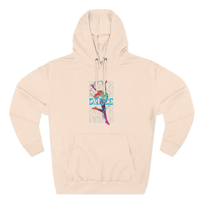 “Dance Dance Dance” Graphic Pullover, Motivational Dancer Gift, Dance Moms Inspired Apparel, Cozy Unisex Hoodie