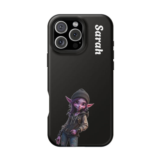 Personalized Elf Phone Case - Custom Name Aesthetic Y2K Gift | Cool Character Cases for Teens & Girls