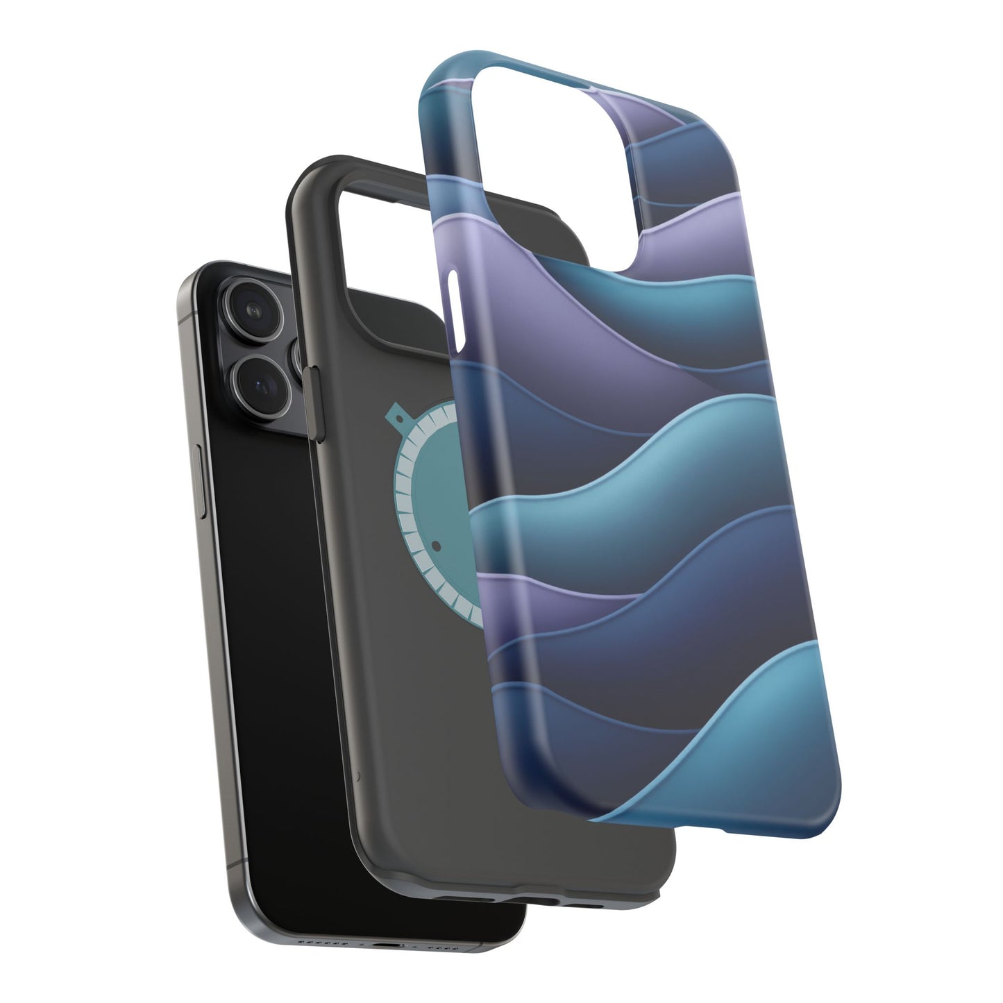 Ocean Wave Phone Case - Blue Aesthetic iPhone Case, Deep Sea Gift Idea, Trendy Water Vibes