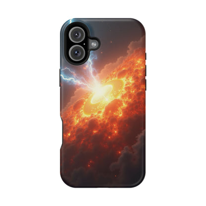 Supernova Phone Case - Fiery Galaxy iPhone Cover - Astronomy Gift for Him/Her