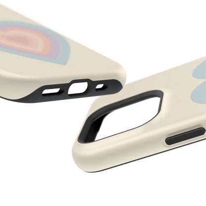 Pastel Heart iPhone Case - Retro Aesthetic Y2K Gift - Cute Phone Accessories