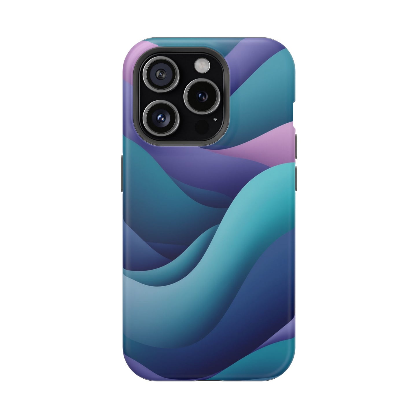 Oceanic Serenity Phone Case - Calming Blue Wave Aesthetic | Nature Inspired Gift Idea