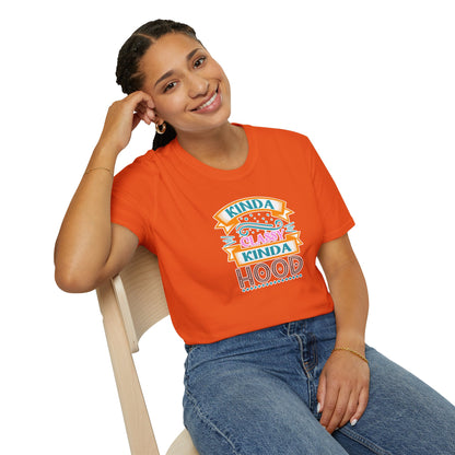 "Kinda Classy, Kinda Hood" Funny Dual-Vibe T-Shirt – Effortlessly Cool Graphic Tee for the Ironic Minimalist & Streetwise Sassy Soul