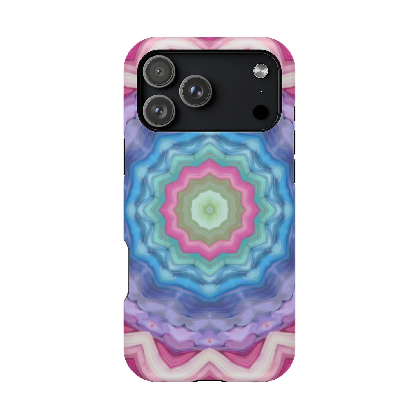 Abstract Phone Case - Psychedelic iPhone Case, Colorful Gift Idea, Unique Pattern Design