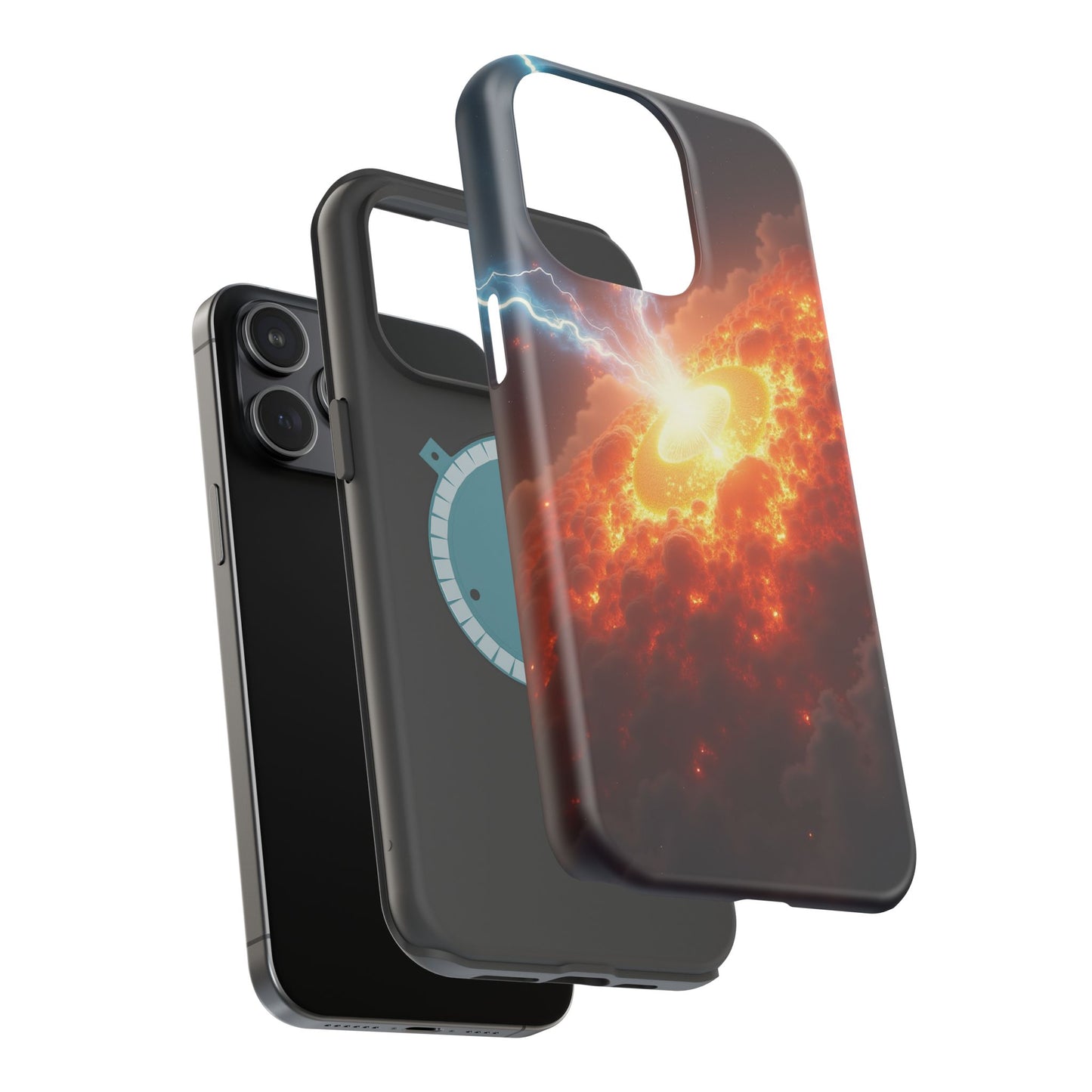 Supernova Phone Case - Fiery Galaxy iPhone Cover - Astronomy Gift for Him/Her