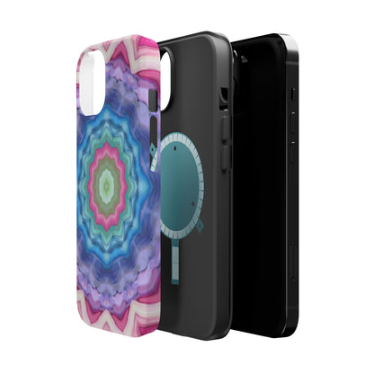 Abstract Phone Case - Psychedelic iPhone Case, Colorful Gift Idea, Unique Pattern Design