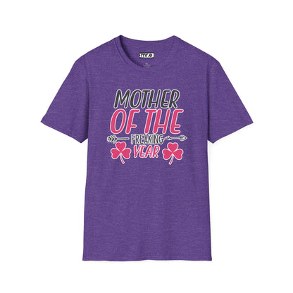 "Mother of the Year" Funny & Stylish Mom T-Shirt – Cute Sassy Motherhood Gift Tee for Real-Life Superheroes
